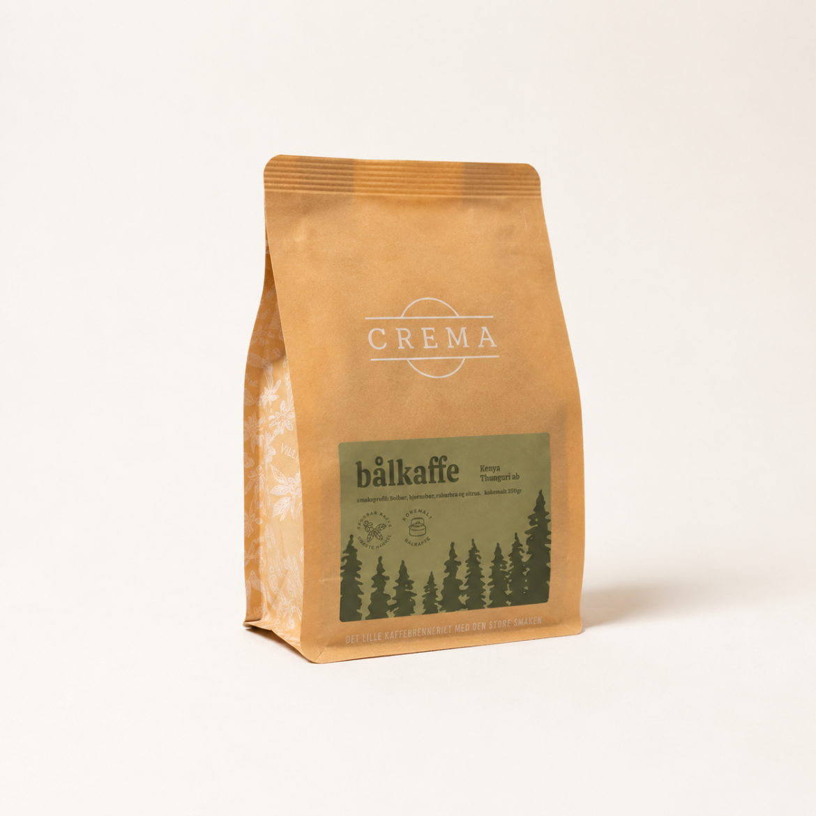 Bilde av Crema Kaffebrenneri Bålkaffe 250g kokmalt 
